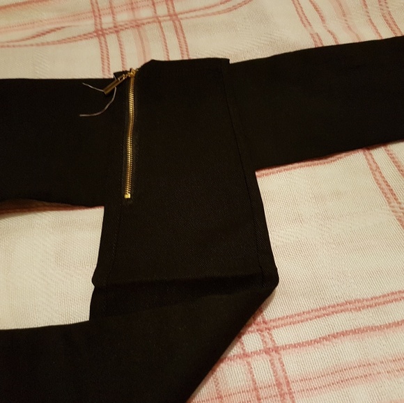 SM/Med MOTO Skinnies with AnkleZip - Picture 4 of 7